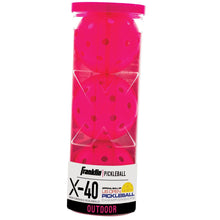Load image into Gallery viewer, Franklin X-40 Outdoor Pickleballs - 3 Pack - Pink
- 4