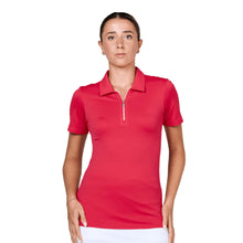 Load image into Gallery viewer, Sofibella Golf Colors Womens SS Golf Polo - Roulette/2X
- 6