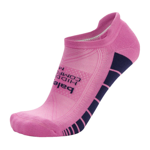 Balega Hidden Comfort Unisex No Show Socks - Pink/Skipper/M