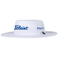 Load image into Gallery viewer, Titleist Tour Aussie Sun Mens Golf Hat 1 - White/Royal 14r
- 2