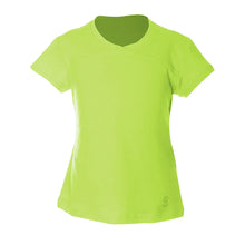 Load image into Gallery viewer, Sofibella UV Colors Girls SS Tennis Shirt - Teddy/L
- 6