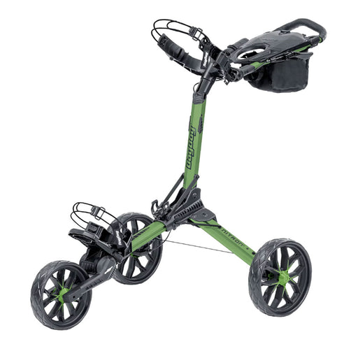 Bag Boy Nitron Auto-Open Pushcart - Green/Black