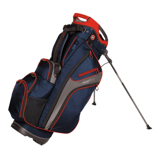 Bag Boy Chiller Hybrid Golf Stand Bag - Navy/Char/Red