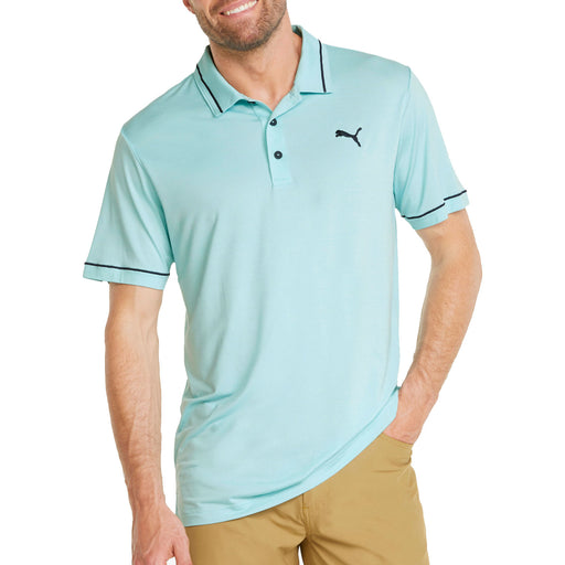 Puma Cloudspun Monarch LC Mens Golf Polo - ANGEL BL/NVY 18/XL