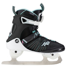 Load image into Gallery viewer, K2 Alexis Ice Boa Womens Figure Ice Skates - Black/Blue/11.0
 - 1
