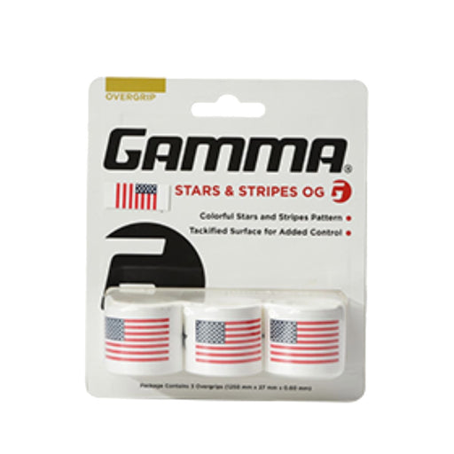 Gamma Stars and Stripes Tennis Overgrip - Flag