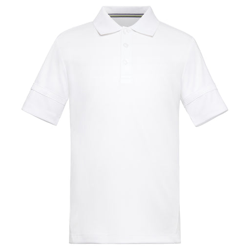 Fila Core White Boys Tennis Polo - WHITE 100/L
