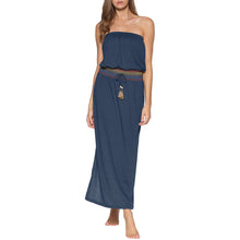 Load image into Gallery viewer, Soluna Swim Sunset Womens Dress - Navy/L
- 1