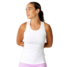 Load image into Gallery viewer, Sofibella UV Colors Womens Tennis Tank Top - White/2X
 - 19