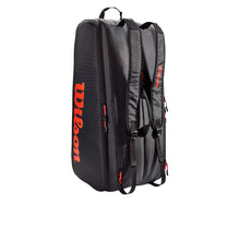 Load image into Gallery viewer, Wilson Tour 12 Black Red Pack Tennis Bag
 - 2