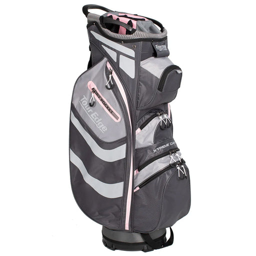 Tour Edge Hot Launch Xtreme 5.0 Golf Cart Bag - Silver/Pixie