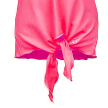 Load image into Gallery viewer, Sofibella UV Colors White Girl SS Tie Tennis Shirt
 - 10