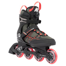 Load image into Gallery viewer, K2 Alexis 80 Boa Gray-Coral Womens Inline Skates - Gray/Coral/11.0
 - 1
