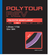Load image into Gallery viewer, Yonex Poly Tour Rev 120 17g Tennis String
- 9