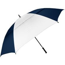 Load image into Gallery viewer, Haas-Jordan Thunder Vented Golf Umbrella - Navy/White
 - 9