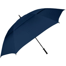 Load image into Gallery viewer, Haas-Jordan Thunder Vented Golf Umbrella - Navy
 - 7