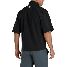 Load image into Gallery viewer, FootJoy HydroLite Black Mens SS Rain Shirt
 - 2