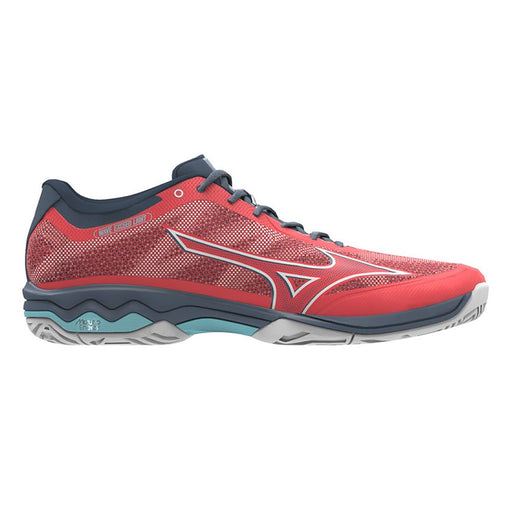 Mizuno Wave Exceed Light AC Womens Tennis Shoes - Fierycoral/Wht/B Medium/11.0