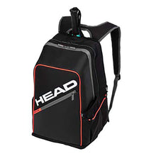 Load image into Gallery viewer, Head Tour Pickleball Backpack - Black/Orange
 - 1