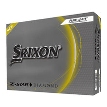 Load image into Gallery viewer, Srixon Z-Star Diamond 2 Golf Balls - Dozen - Pure White
 - 1