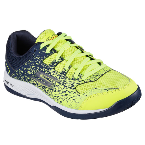 Skechers Viper Court Mens Pickleball Shoes - Yellow/Navy/D Medium/10.0