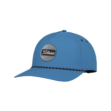 Load image into Gallery viewer, Titleist Boardwalk Rope Mens Golf Hat - Reef Blue/White/One Size
 - 8