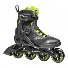 Load image into Gallery viewer, Rollerblade Macroblade 84 BOA Mens Inline Skates - Black/Lime/13 / 13.5
 - 1