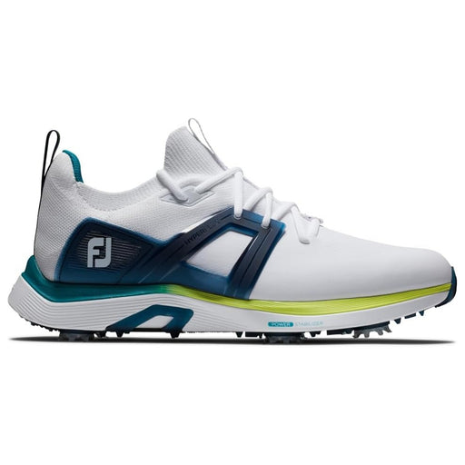 FootJoy HyperFlex Mens Golf Shoes 2023 - Wht/Navy/Lime/D Medium/13.0