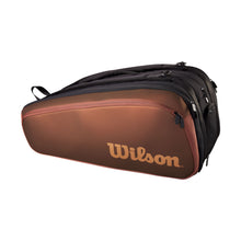 Load image into Gallery viewer, Wilson Super Tour Pro Staff v14 15-Pack Tennis Bag - Brown
- 1
