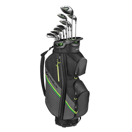 TaylorMade RBZ SpeedLite LH Steel 11 Pc Golf Set - Standard/Regular/Black/Green