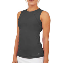 Load image into Gallery viewer, Sofibella UV Colors Womens Sleeveless Tennis Sh - Gray/2X
 - 3