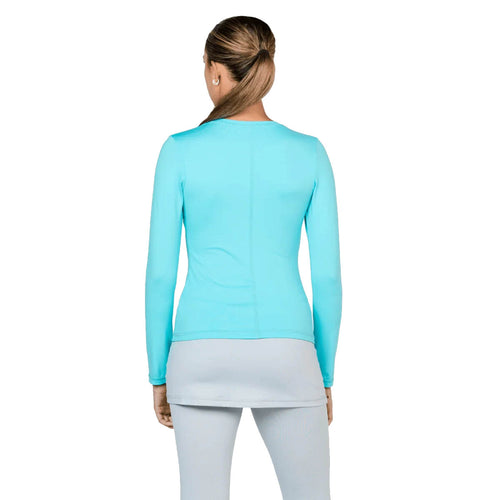 Sofibella UV Colors Womens Long Sleeve Tennis Shirt - 2