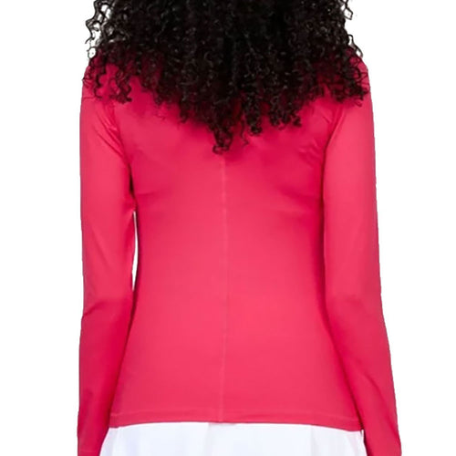 Sofibella UV Colors Womens Long Sleeve Tennis Shirt - 2