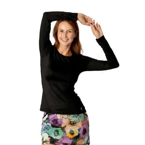 Sofibella UV Colors Womens Long Sleeve Tennis Shirt - 2