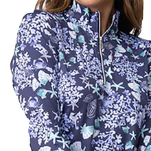 Load image into Gallery viewer, Sofibella Long Sleeve UV Feather Wmns Golf 1/4 Zip
 - 6
