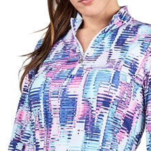 Load image into Gallery viewer, Sofibella Long Sleeve UV Feather Wmns Golf 1/4 Zip
 - 30