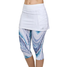 Load image into Gallery viewer, Sofibella UV Abaza Ft Wmns Tennis Skirt w Leggings - Echo/2X
 - 3