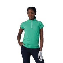 Load image into Gallery viewer, Daily Sports Kim Womens Cap Sleeve Polo - Green/L
 - 1