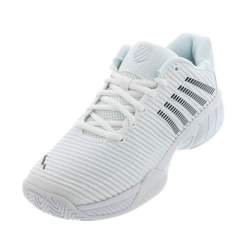 KSwiss HyperCourt Express 2 Kids Tennis Shoes - White/Black/M/6.5