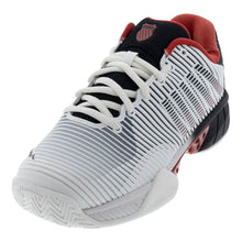 Load image into Gallery viewer, K-Swiss Hypercourt Express 2 Mens Tennis Shoes - White/Limo/Red/2E WIDE/11.0
 - 13