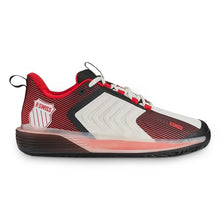 Load image into Gallery viewer, K-Swiss Ultrashot 3 Mens Tennis Shoes - White/Limo/Red/D Medium/12.0
 - 7