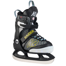 Load image into Gallery viewer, K2 Raider Beam Boys Adjustable Ice Skates - Gray/Yellow/8-12
 - 1
