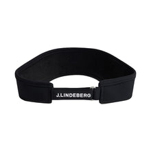Load image into Gallery viewer, J. Lindeberg Yada Black Womens Golf Visor
 - 2
