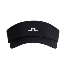 Load image into Gallery viewer, J. Lindeberg Yada Black Womens Golf Visor - BLACK 9999/One Size
 - 1