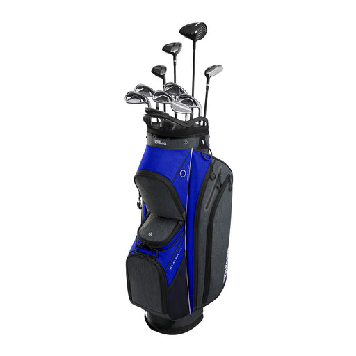 Wilson Player Fit Mn RH Grap Complet Cart Golf Set - Standard/Regular/Black/Blue/Wht