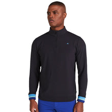 Load image into Gallery viewer, Redvanly Hayden Mens Long Sleeve Golf Quarter Zip - Tuxedo/XXL
- 3