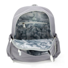 Load image into Gallery viewer, Ame & Lulu Game Time Tennis Backpack - Grey/White
 - 3