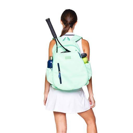 Ame & Lulu Game Time Tennis Backpack - Mint/Navy