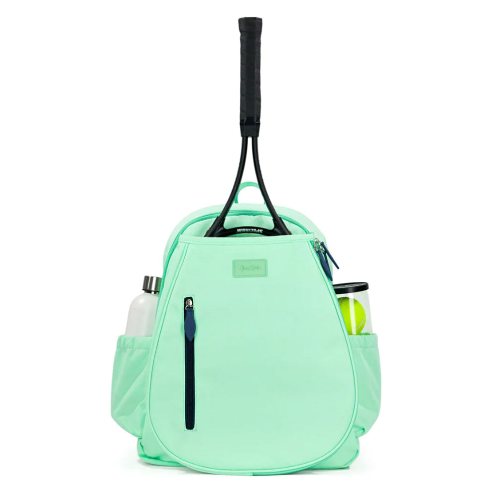 Ame & Lulu Game Time Tennis Backpack - Mint/Navy - Mint/Navy