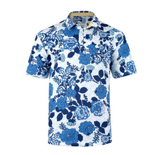 Load image into Gallery viewer, Swannies Bailey Mens Golf Polo - Blue/XXL
- 1